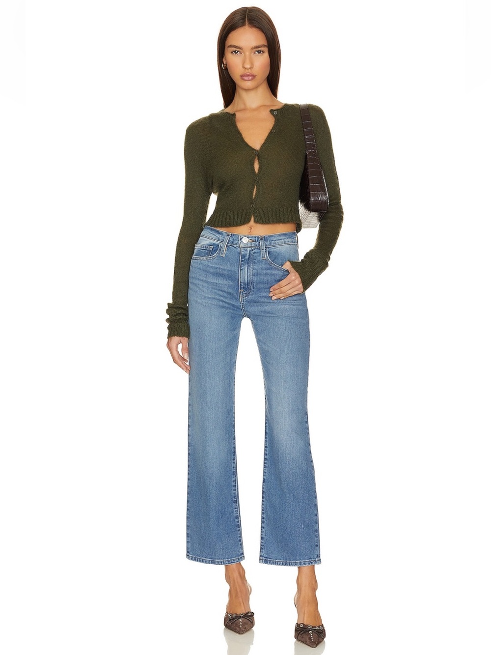 Frame Le Jane Ankle Jeans in Deepwater Size 26